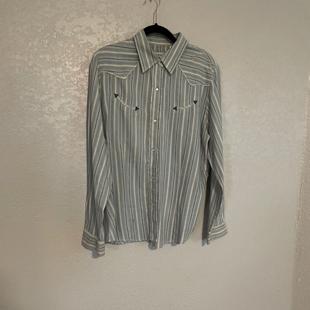 Button Down Roper Shirt